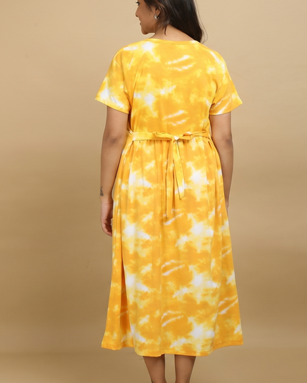 Zipless Feeding Maternity Dresses