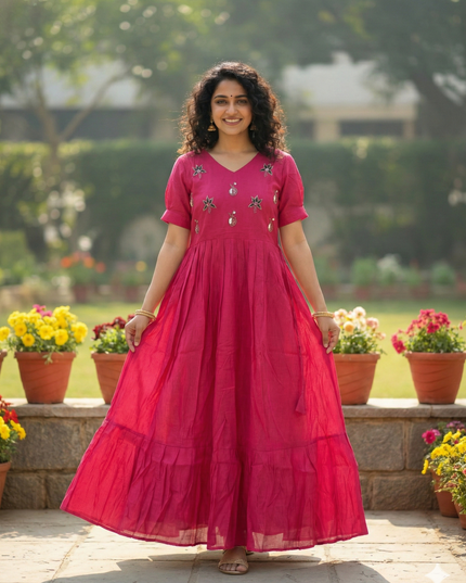 Vertican Hand work Gown