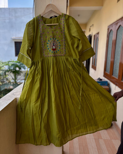 Mul Chanderi Dresses