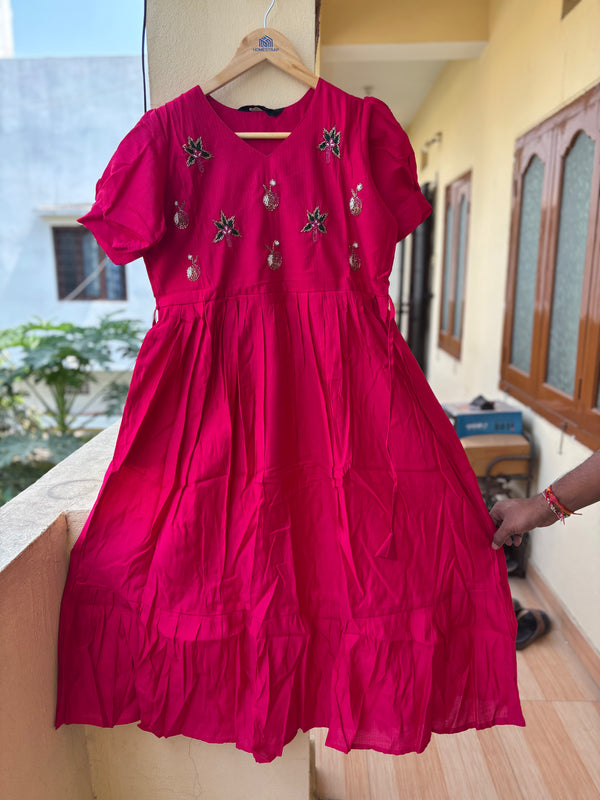 Vertican Hand Work Gown