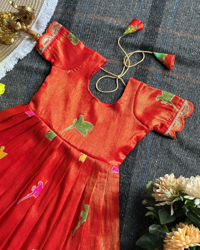 Viscose Tissue Silk Gown