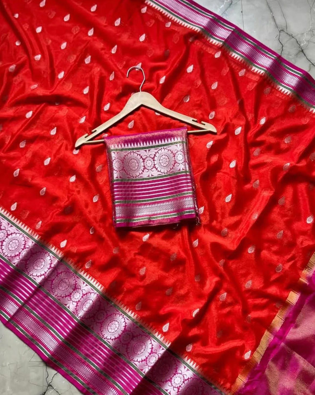 BANARASI WARM SIK DYED SAREES