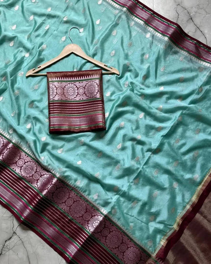 BANARASI WARM SIK DYED SAREES