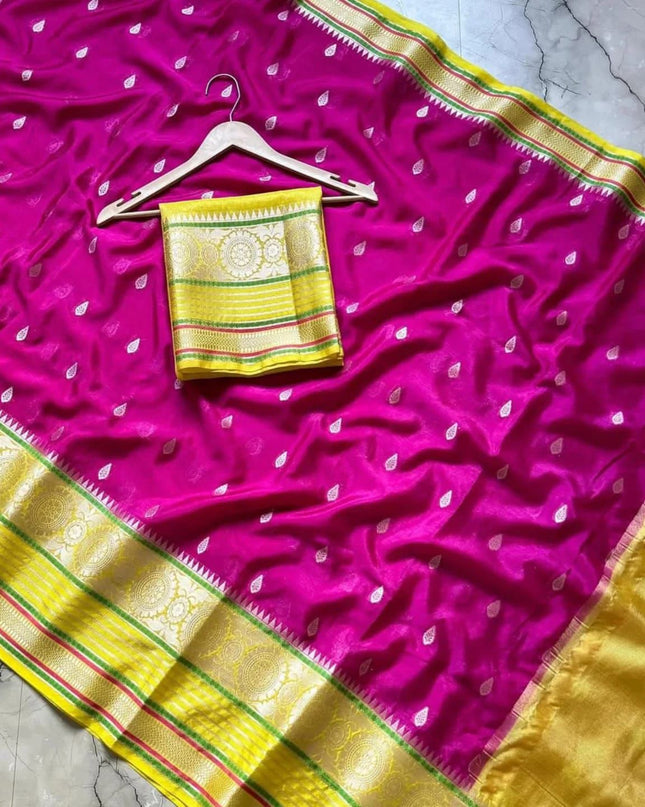 BANARASI WARM SIK DYED SAREES