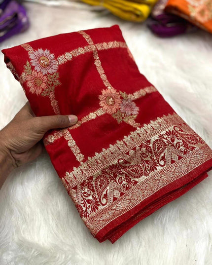 Pure Soft Russian Silk Saree