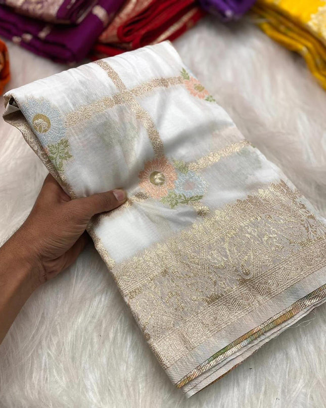 Pure Soft Russian Silk Saree