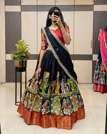 New Launching Kalamkari Lehenga