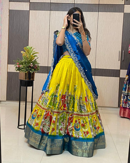 New Launching Kalamkari Lehenga