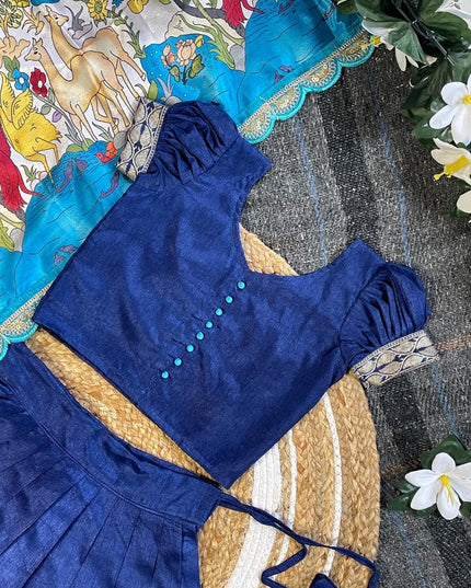 Kalamkari Kids Half-saree