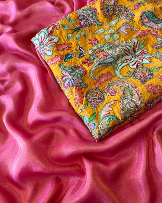 Smooth Viscose Tissue Saree