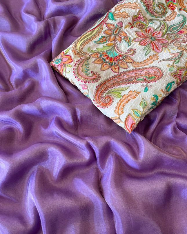 Smooth Viscose Tissue Saree