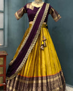 mustard yellow and royal purple / xxs -32