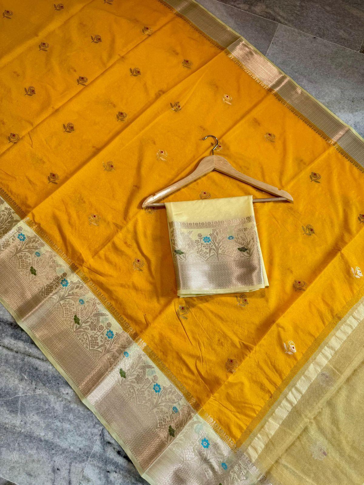 Semi Mashru Silk