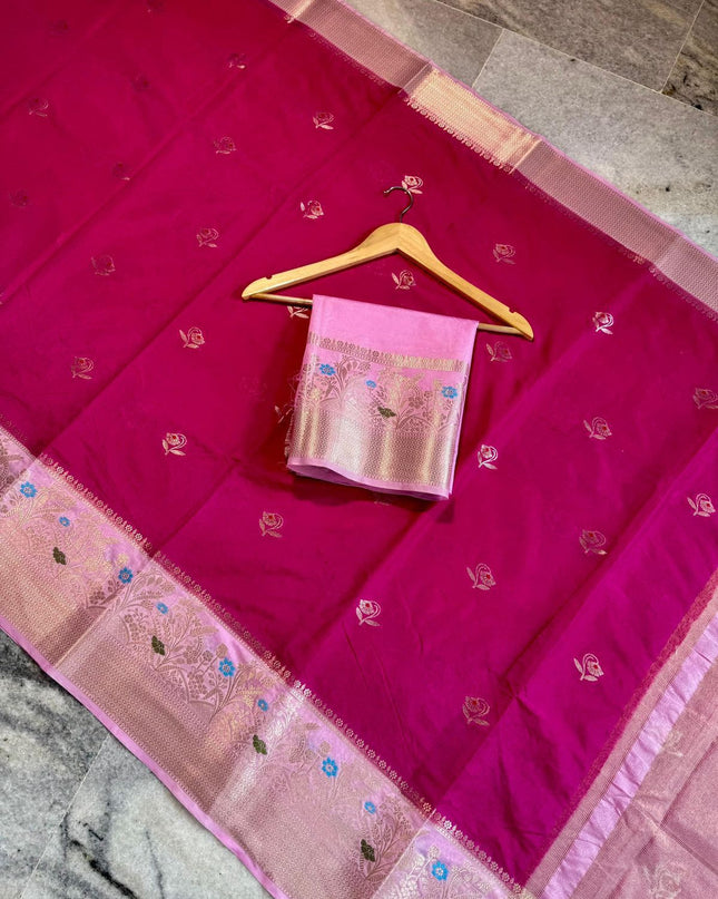 Semi Mashru Silk