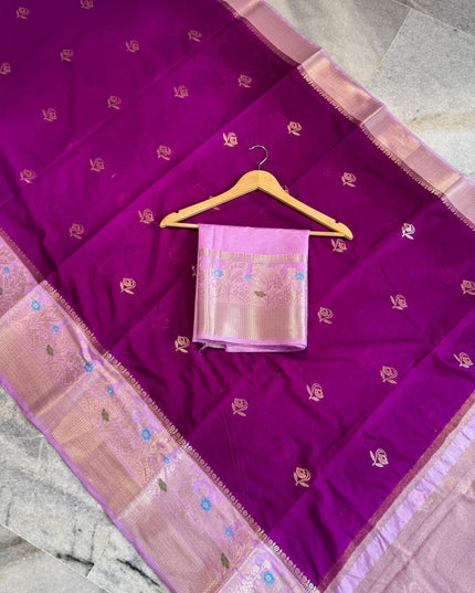 Semi Mashru Silk