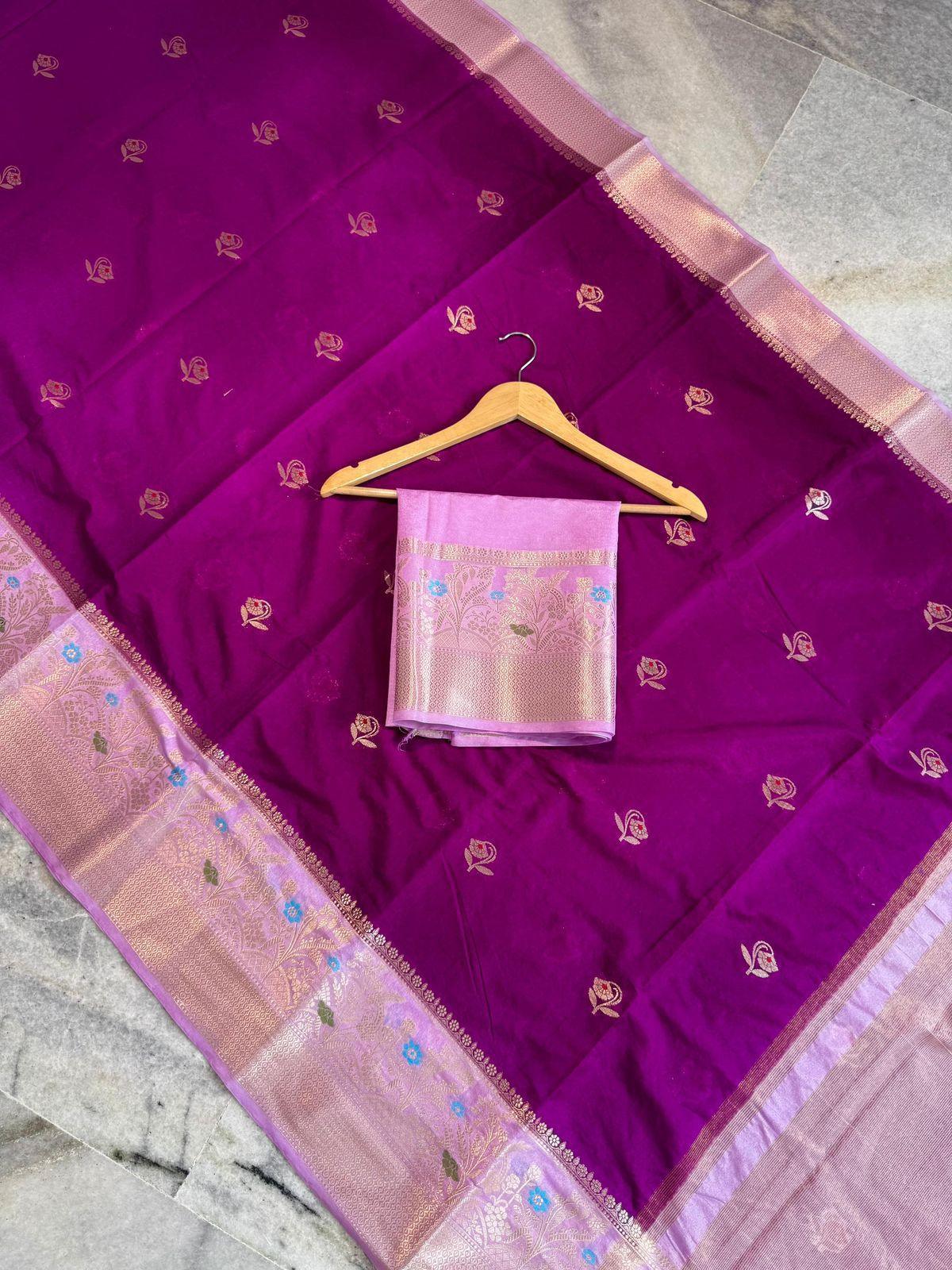 Semi Mashru Silk