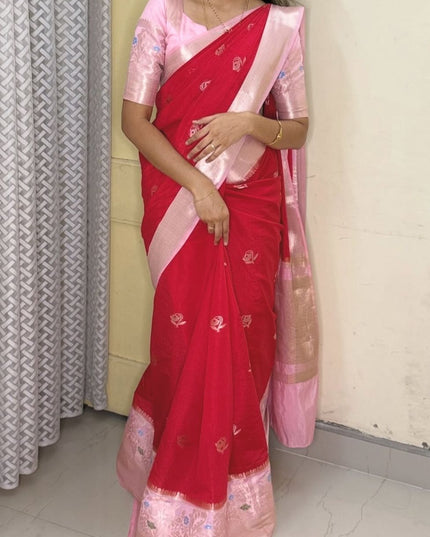 Semi Mashru Silk