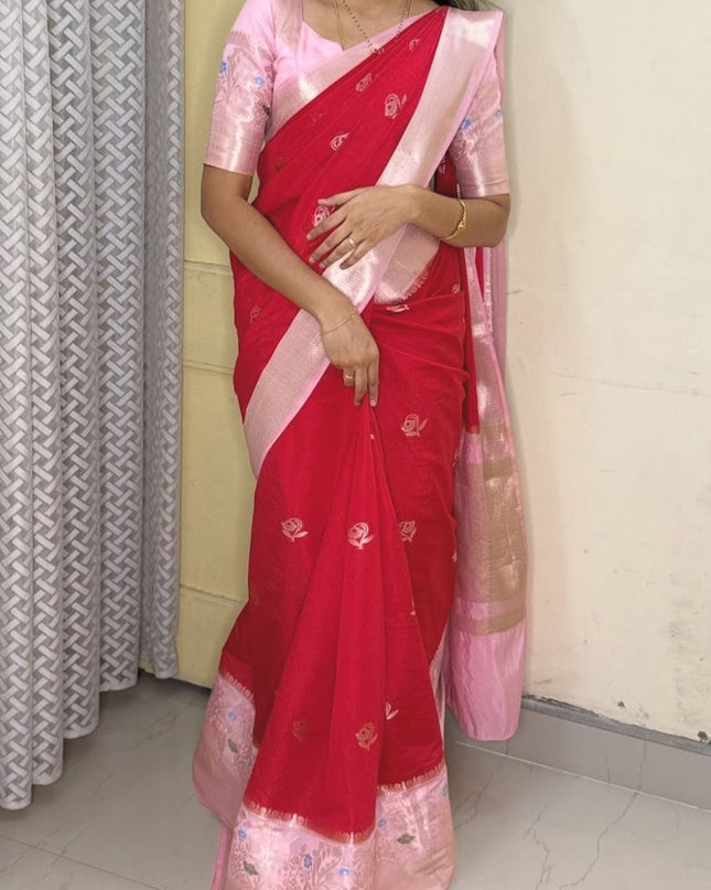 Semi Mashru Silk