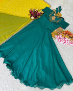 teal green and yellow / M-38