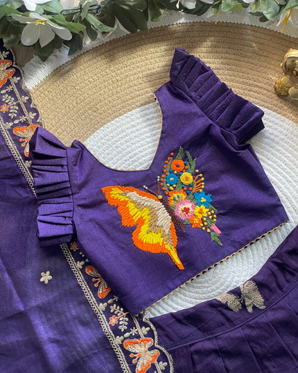 Butterfly Lehengha-Choli & Dupatta