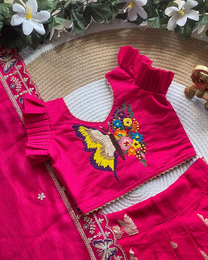 Butterfly Lehengha-Choli & Dupatta