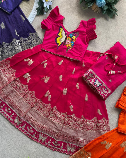 Butterfly Lehengha-Choli & Dupatta