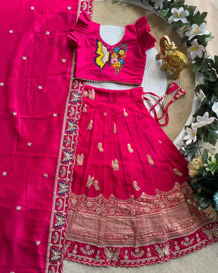 Butterfly Lehengha-Choli & Dupatta