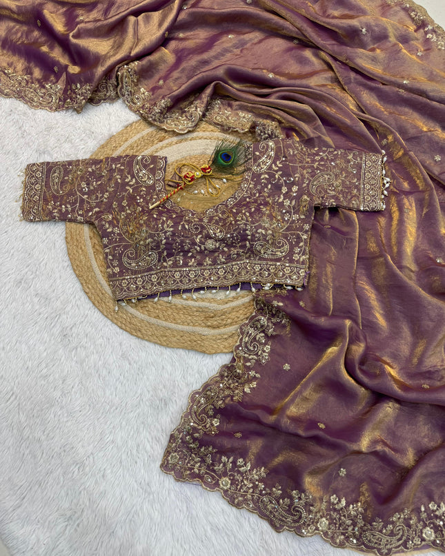 Premium Space Silk Sarees