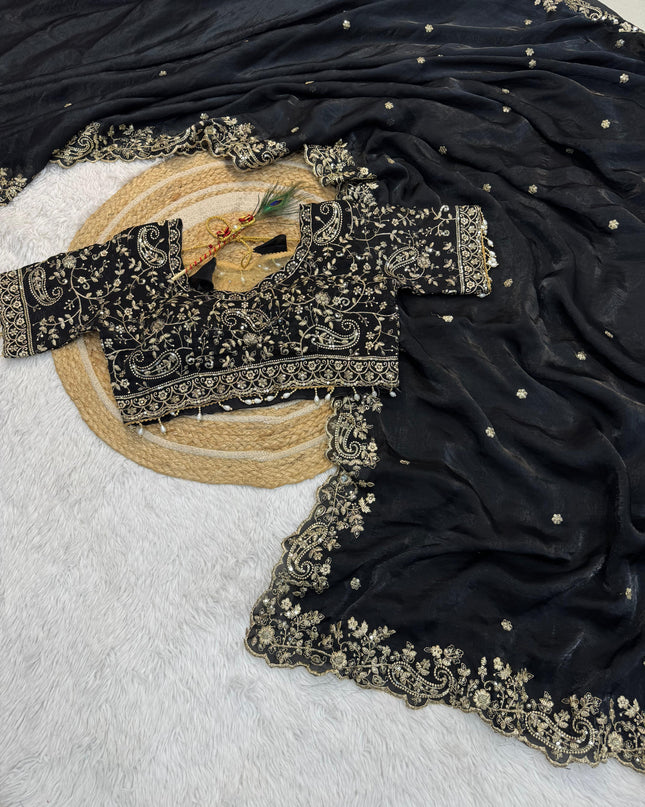 Premium Space Silk Sarees