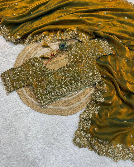 Premium Space Silk Sarees