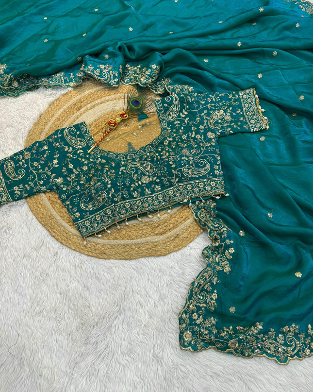 Premium Space Silk Sarees