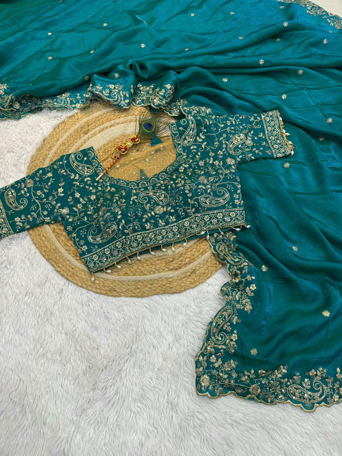 Premium Space Silk Sarees