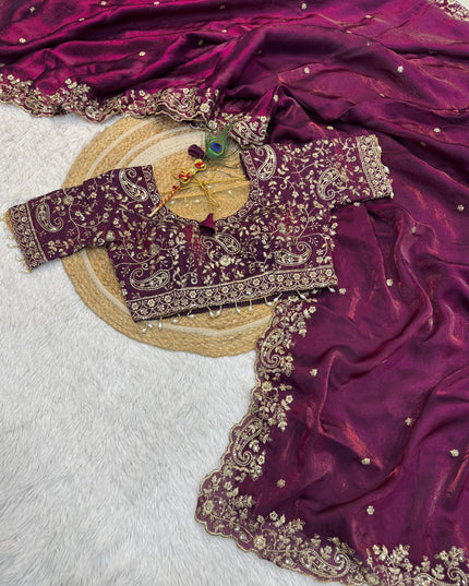 Premium Space Silk Sarees