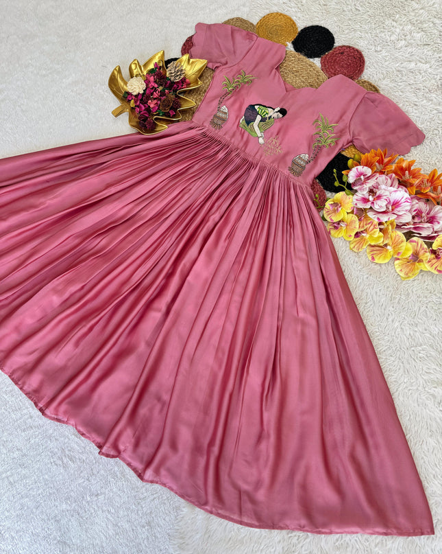 Beautiful Pongal Special Gown