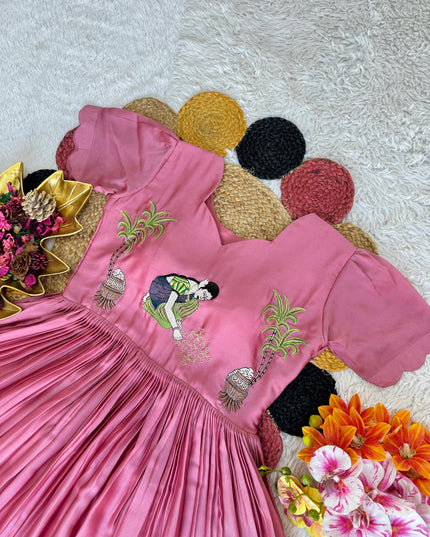 Beautiful Pongal Special Gown