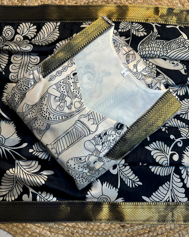 Ritu kalamkari Anarkali Dress