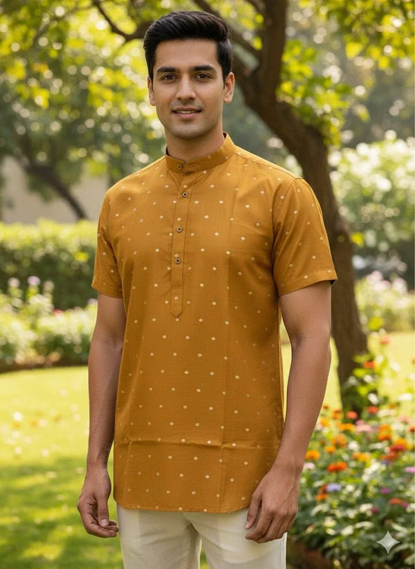 Short Kurta Half Sleeves
