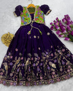 Royal Purple, with a Parrot Green / 1 Year