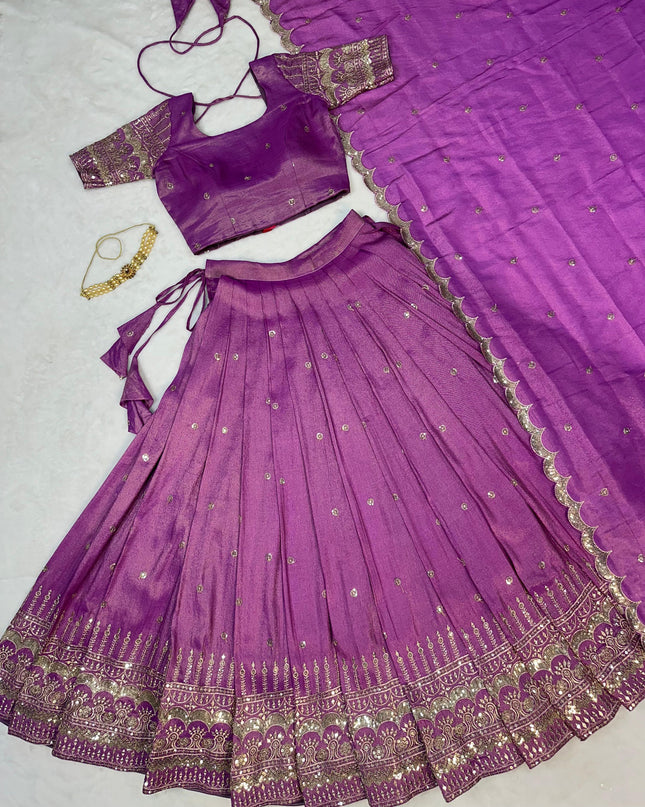 Pongal Fire Lehenga