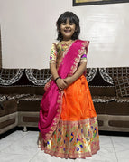 Orange & Rani Pink / 1 Year