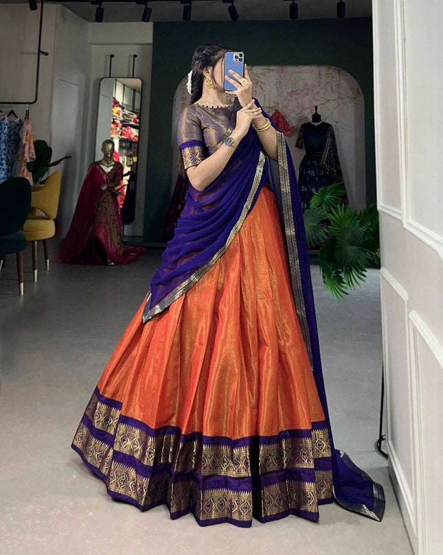 Kanchipuram Lehengas