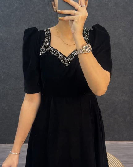 Designer Hand Work Gown