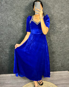 Velvet Royal Blue / M