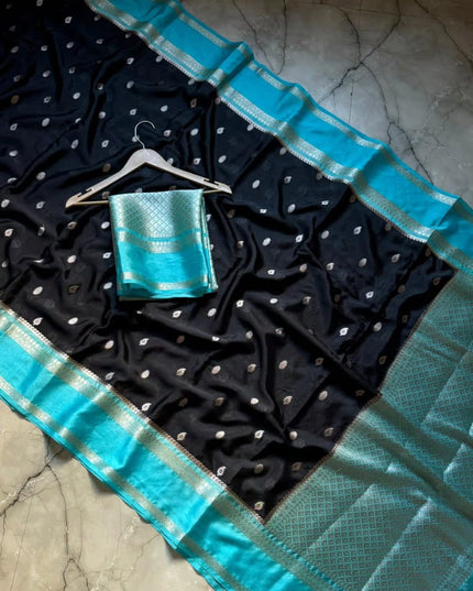 Banarasi Warm Silk Dyed Sarees