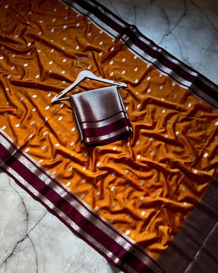 Banarasi Warm Silk Dyed Sarees