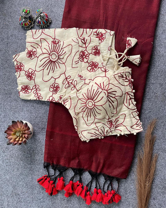 Khadi Cotton Saree