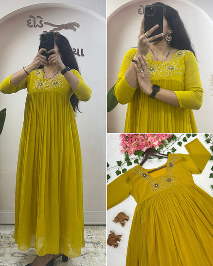 Fox Georgette Kurti