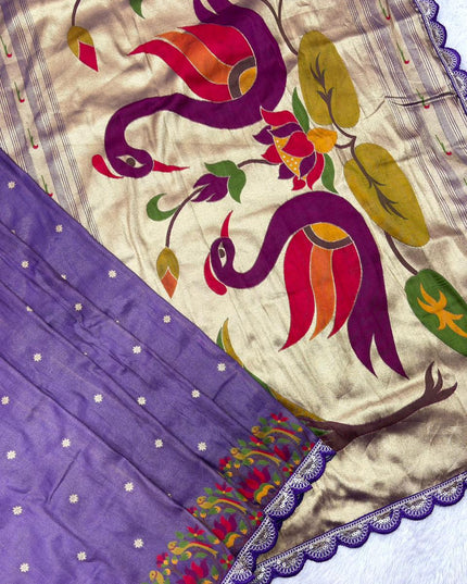 Tissue Shimmer Silk Saree