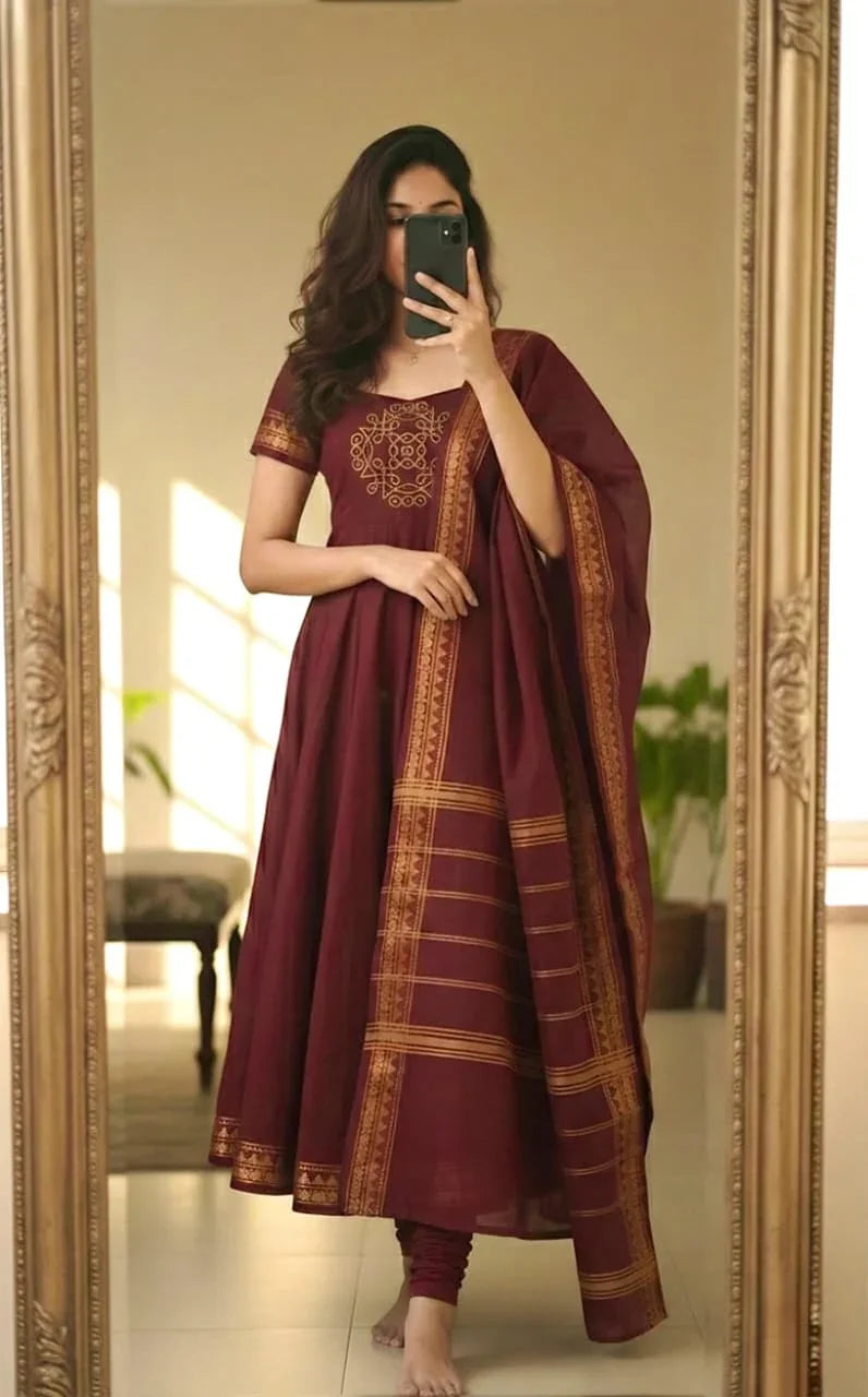 Vintage Kolam Dress