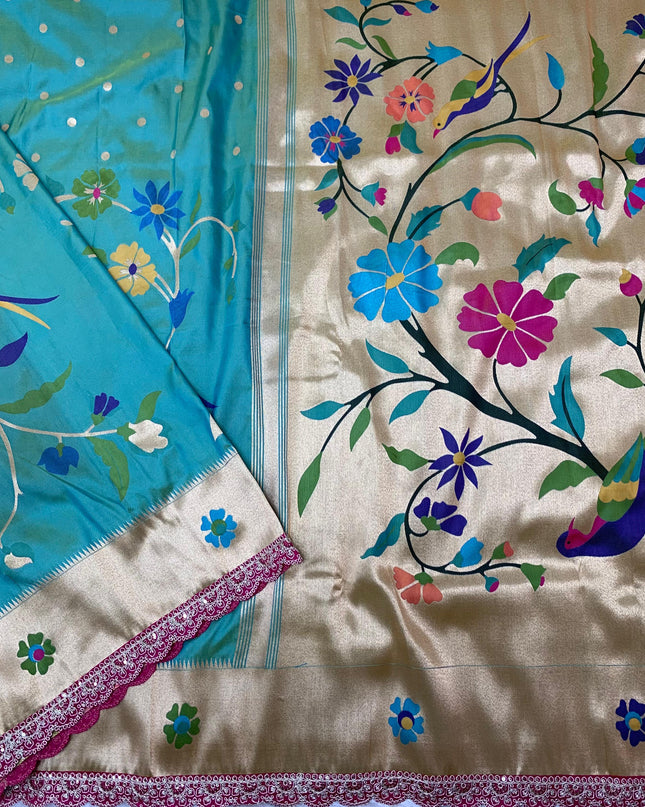 Pure Soft Paithani Designer Sarees